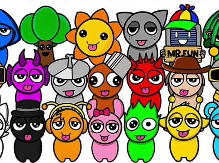 节奏盒子之画全家福二#二次元#节奏盒子#画画