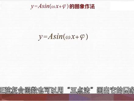 五点法画三角复合函数图象#每天学习一点点