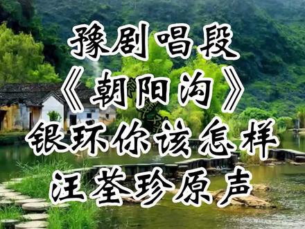 豫剧《朝阳沟》银环你该怎样看待自己,汪荃珍原声#支持抖音传播正能量 #愿所有人平安健康 #弘扬戏曲文化