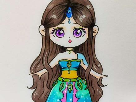 画叶罗丽孔雀仙子 #叶罗丽精灵梦 #画叶罗丽 #画孔雀仙子 #画叶罗丽孔雀仙子 #叶罗丽孔雀公主