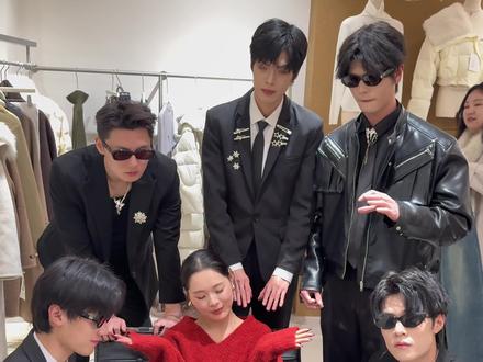 我先过个年@闻集笑笑(12月28号开业) #闻集笑笑 #男团