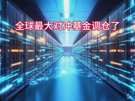 全球最大对冲基金调仓了 #算力 #芯片 #对冲基金 #半导体
