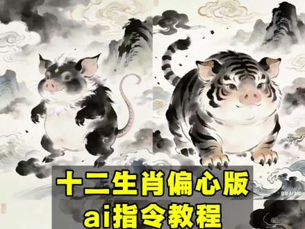 十二生肖偏心版ai指令教程来啦!
偏心版十二生肖ai生成 鼠牛功夫高ai生成 十二生肖偏心版ai生成 #十二生肖偏心版 #豆包ai图片生成 #鼠牛功夫高虎兔胆气豪 #豆包ai #豆包出大片有两把刷子