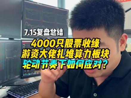 游资大佬扎堆算力板块! #A股 #财经 #股市