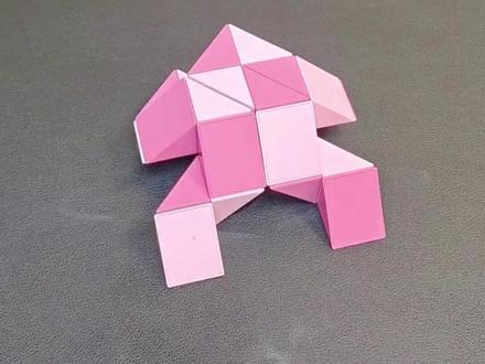 24段魔尺教程——角蛙 #24段魔尺教程 #魔尺 #益智玩具