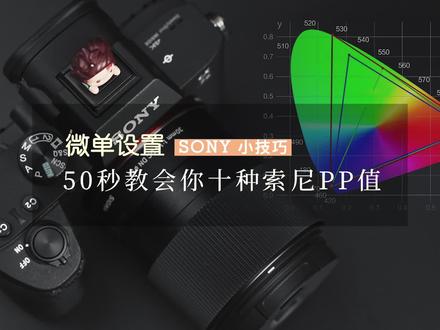 最实用索尼PP值设置,只需50秒教会你十种PP值!