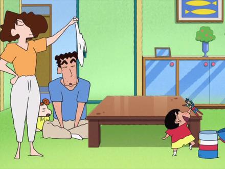 蜡笔小新 第八季 垃圾桶战争哦#蜡笔小新