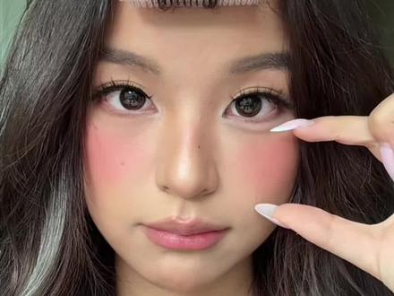 超自然的卧蚕画法😯 #美妆教程 #眼睛 #秒变大眼萌妹眼妆教程