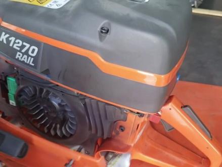 #富世华K1270保养教学视频 #锯轨机#K1270#救援锯保养#消防救援锯