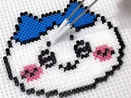 拼豆,懂的来。#拼豆 #拼豆图纸 #拼豆diy