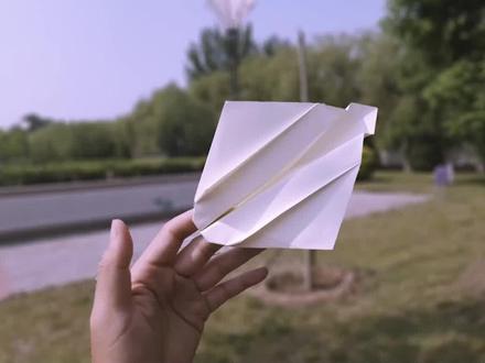 有梦想咸鱼也能飞,小飞鱼纸飞机#纸飞机#折纸