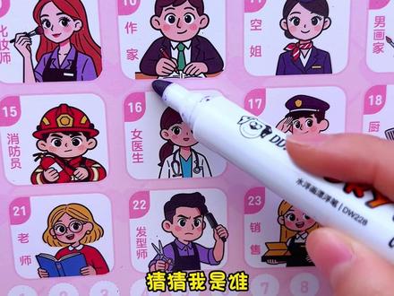 考验逻辑思维的推理游戏,猜猜我是谁,非常锻炼孩子的观察能力和思维能力#猜猜我是谁 #侦探 #桌游