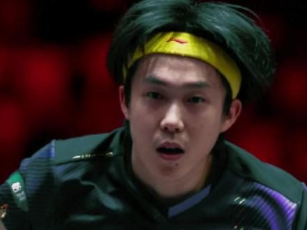 王楚钦4比0张禹珍!2次挑战鹰眼全中,裁判都懵了! #王楚钦 #王楚钦4比0张禹珍