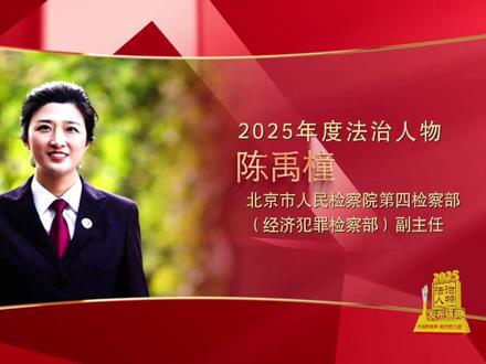 担当的风骨,温柔的底色。她于纷繁案卷中撑起一片公正,在人情冷暖里点亮一束微光。她就是#2025年度法治人物 北京市人民检察院第四检察部(经济犯罪检察部)副主任陈禹橦