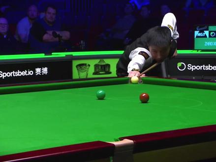 最新比赛:台面25赵心童落后25狂飙斯诺克,结局窒息一幕出现 #赵心童 #台球 #马克艾伦 #2026斯诺克球员锦标赛 #青年创作者成长计划