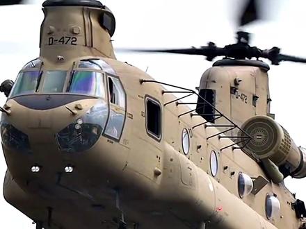 直升机界的“逆天狠货”!CH-47支奴干,这实力直接刷新认知 #军事科普 #武器科普