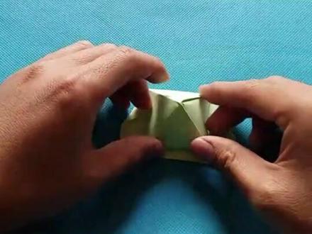 折纸金字塔形状几何五面体 #折纸 #手工 #秀出你的神技能