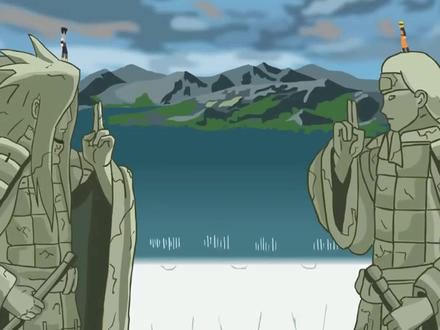 火柴人系列火影:终末之谷对决,鸣人和佐助两败俱伤