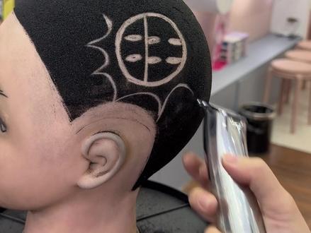 旺字雕刻分享#儿童发型