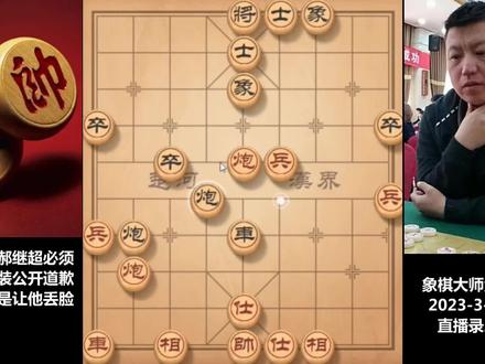 金松:要求郝继超必须穿西装公开道歉,就是让他丢脸 #象棋 #郝继超 #王天一 #金松