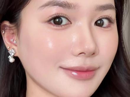 美得发光的水光肌#韩妆水光肌 #韩女水光肌的秘诀 #这个底妆我真的太爱了 #新气垫分享 #被夸爆的底妆
