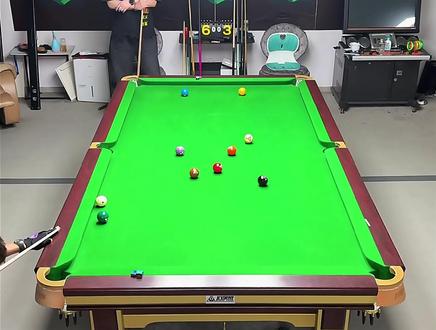 张泰艺VS孟总 最新开火现场#张泰艺 #九球追分 #台球解说