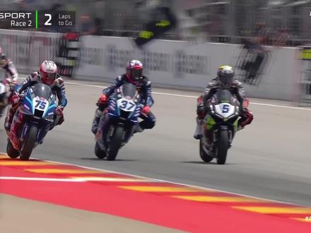阿拉贡的杜卡迪太强了!WSBK西班牙站第二回合正赛简报 #机车 #wsbk #张雪820rr #张雪机车