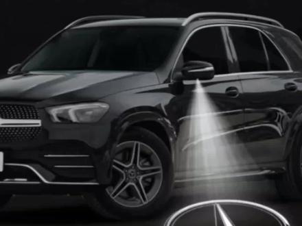 奔驰20-22款GLS GLE G级后视镜迎宾灯GLE350GLS450照地投影灯#汽车用品 #好产品分享 #奔驰