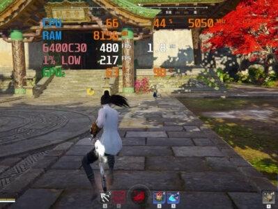 游戏测试为2k分辨率#超频教程 #内存超频 #7800x3d #fyp