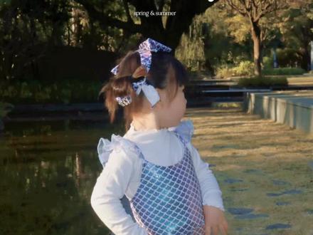 #挑战给女儿缝制100件衣服 |No.2人鱼裤#手工diy #人鱼公主