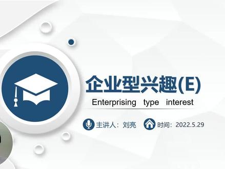 霍兰德兴趣类型-企业型(E)
典型特征&发展建议#学业规划 #升学规划 #职业生涯规划