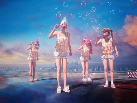 香香软软马卡龙 很难不心动#和平精英皮肤返场