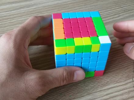 六阶魔方还原之特殊情况一:翻棱公式