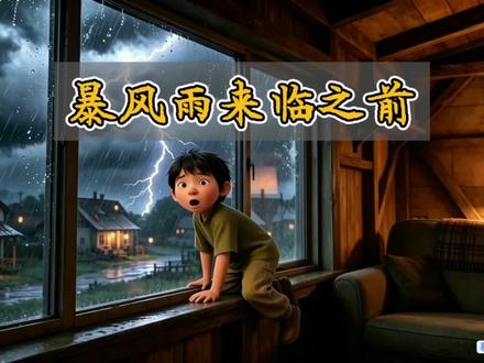 三下语文:暴风雨来临之前/课文朗读+动画 #小学语文#经典课文#课文预习#课文朗读#课文动画