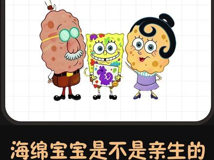 海绵宝宝是不是亲生的 #知识 #知识分享 #学习 #冷知识 #涨知识