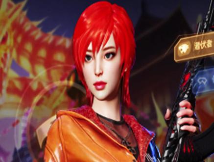 #穿越火线 全新白漂角色-虎妞