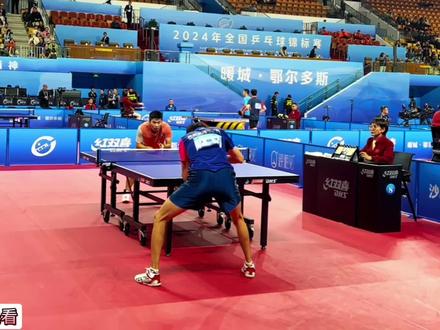 商赛名将激战甲A冠军!王麒凯VS袁烜松,最终谁会胜出呢? #乒乓球 #比赛现场 #体育精神 #王麒凯 #袁烜松