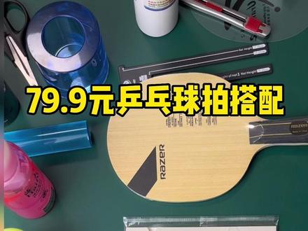 如果你只有几十块钱,想要一支手工粘贴的球拍,可以了解一下,这款雷蛇L2底板+正手水星2+反手729纵横普及套,适合快攻结合弧圈打法的入门初学球友!#乒乓球拍推荐 #乒乓球拍搭配