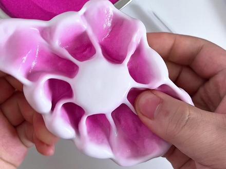 粉粉嫩嫩的解压球 🥰 #解压玩具 #手作球#捏捏乐 #解压 #手工制作