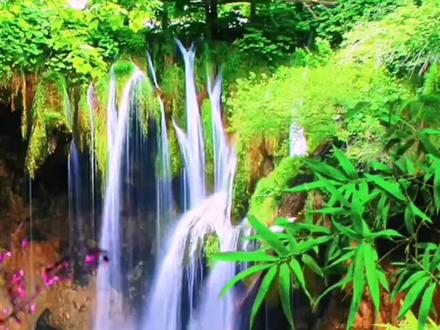 跟着课本去旅行,三年级语文上册《瀑布》#三年级语文#朗诵@DOU+小助手 @抖音小助手