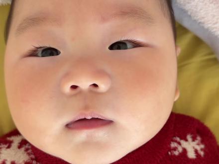 我的小孩会叫妈妈啦!#宝宝第一次叫妈妈 #值得纪念的时刻 #5月龄宝宝