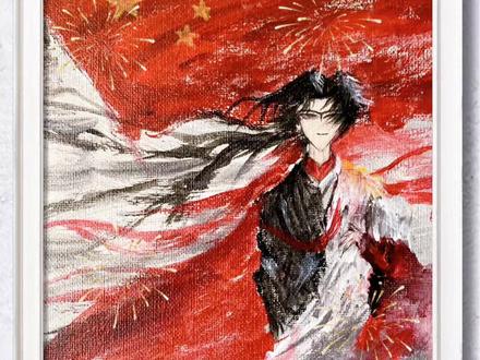 挑战你最喜欢的表情包#表情包#粉丝投稿#丙烯画 #跟着抖音学画画