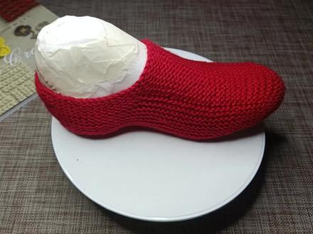 教你用棒针编织一款超好看的家居地板袜,实用,穿起来特别舒服!