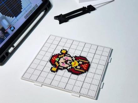 新年就要迎财神!
#我在抖音玩拼豆 #拼豆人有自己的春节 #当我染上了拼豆 #拼豆图纸 #拼豆