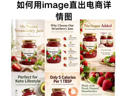 5秒就能出一套高质量亚马逊主图?用image20秒就能搞定!
1丢产品信息给智能体2:它会结合亚马
逊Rufus算法,自动生成符合标准的主图提示
词,包括场景搭建和打光方案。2发送提示词直接生图:白底图上传后2分钟,就能得到场景真实、产品不扭曲的可上架商品图,完全不用自己设计构图。
转化率肉眼可见提升
用这个方法生成的图都符合平台逻辑,Listing#跨境电商 #电商美工 #ai作图 #ai工具 #详情页排版