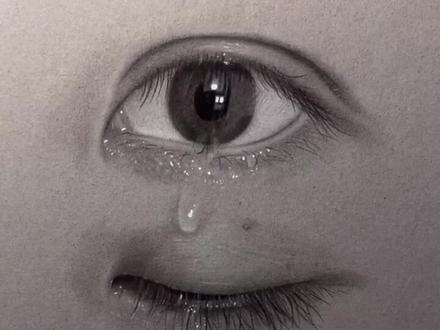 #画画 #素描 伤感的小眼睛