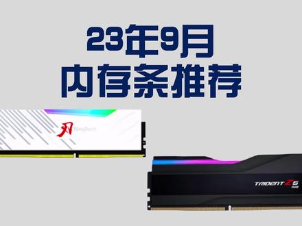 23年9月内存条推荐分析 性价比最高的内存条推荐 怎么选 #电脑知识 #内存条 #内存条 #内存 #diy电脑