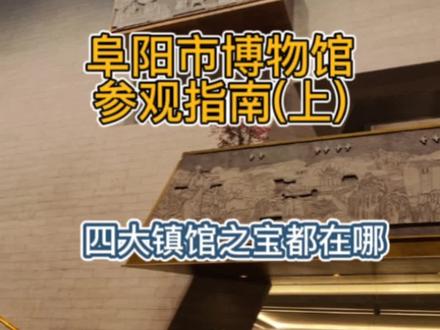 阜阳市博物馆参观指南上期来啦😉通史展是从新石器时期一直到民国的阜阳人文景观及文物~
#天选打工人 #博物馆 #精神状态良好