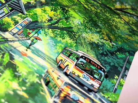 我与春天不语便已十分美好🌳丙烯马克笔 #泰驰漫洛pro #泰驰马克 #丙烯马克笔绘画 #春天的色彩 #跟着抖音学画画