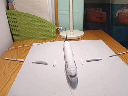 汉莎航空波音787纸模制作视频